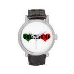 Mexico Heart Wristwatch