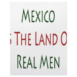 Mexico Is The Land Of Real Men Letterhead Design