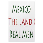 Mexico Is The Land Of Real Men Stationery Design