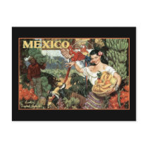 mexico land of tropical splendour post card