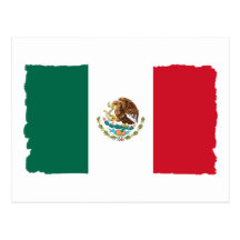 Mexico Mexican Flag Post Cards