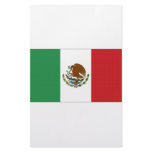 Mexico National Flag Stationery Paper