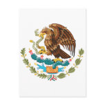 Mexico Official Coat Of Arms Heraldry Symbol Post Cards
