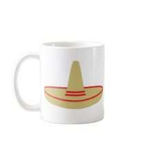 mexico party sombrero mugs