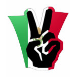Mexico Peace Fingers Flag
