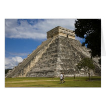 Mexico, Quintana Roo, near Cancun, Chichen 6 Greeting Card