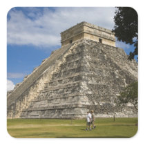 Mexico, Quintana Roo, near Cancun, Chichen 6 Sticker