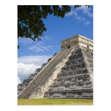 Mexico, Quintana Roo, near Cancun, Chichen Post Card