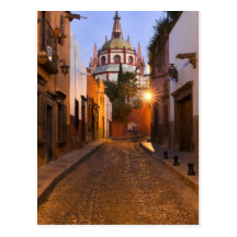 Mexico, San Miguel de Allende. Early morning Post Card