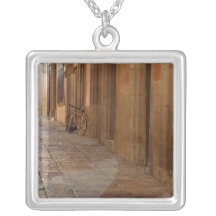 Mexico, San Miguel de Allende, Sidewalk with Pendants