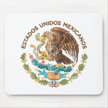 Mexico - Seal of the estados unidos mexicanos mousepads by strk3 Mexico - Seal of the estados unidos mexicanos mousepads