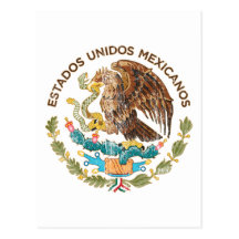 Mexico - Seal of the estados unidos mexicanos Postcards