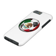 Mexico Soccer Ball Tough iPhone 6 Case