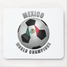 MEXICO SOCCER CHAMPIONS MOUSEPADS