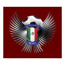 Mexico Soccer Champions Print