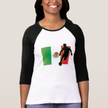 Mexico Striker 6 t-shirts by World_Cup Mexico Striker 6 t-shirts