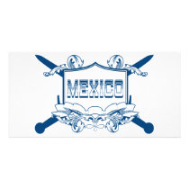 Mexico Swords photo cards by EthnoShirts Mexico Swords photo cards