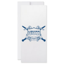 Mexico Swords rack cards by EthnoShirts Mexico Swords rack cards
