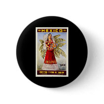 Mexico Tehuantepec Pinback Button