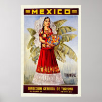 Mexico Tehuantepec Poster
