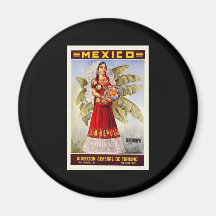 Mexico Tehuantepec Refrigerator Magnet