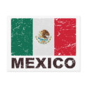 Mexico Vintage Flag postcards