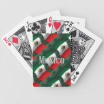 Mexico Waving Flag Bicycle Playing Cards