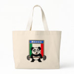 This cute bodybuilding panda loves weightlifting. He stands in front of a large flag of Mexico. Look how easy he lifts that heavy barbell loaded with weight plates. This design is too cute. Great gifts here for anyone from Mexico who loves weightlifting.