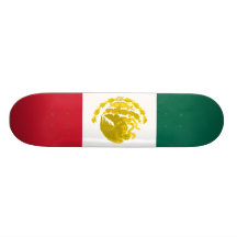 Mexico with Full Golden Arms, Mexico Skate Decks