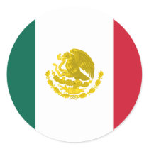 Mexico with Full Golden Arms, Mexico stickers by bestflag Mexico with Full Golden Arms, Mexico stickers