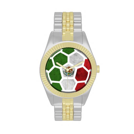 Mexico Gold and Silver Tone Watch