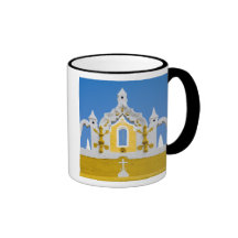 Mexico, Yucatan, Izamal. The Franciscan Convent 3 Coffee Mug