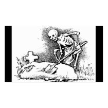 Mexico's "Day of the Dead" circa 1949 Business Card Template