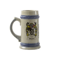 Meyer Family Coat of Arms Stein mugs by NemethArt Meyer Family Coat of Arms Stein mugs