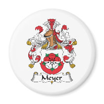 Meyer Family Crest magnets by coatsofarms Meyer Family Crest magnets