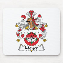 Meyer Family Crest mousepads by coatsofarms Meyer Family Crest mousepads