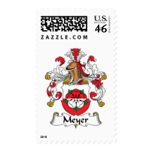 Meyer Family Crest Stamp