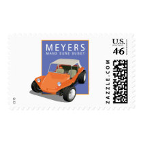 Meyers Manx Orange with Blue Box postage by frengi Meyers Manx Orange with Blue Box postage