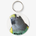 Meyers Parrot Keychain