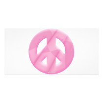 Meyoto Peace in Pink Photo Greeting Card