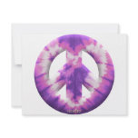 Meyoto Purple Tie Dye Personalized Invites