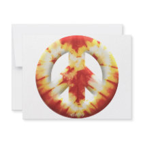 Meyoto Red Tie Dye Personalized Invite