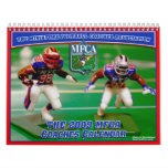 MFCA 2009 Miniature Football Wall Calendars