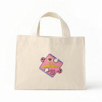 MFH2 BAG10 - LargePinkPuzzlePieceBorderWords