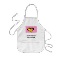 MFH2 KIDS APRON - MOMMYISMOUTHYpink