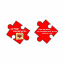 MFH2 PIN - AutismAwarenessREDltyllw photo sculptures
