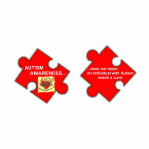 MFH2 PIN - AutismAwarenessREDltyllw photo sculptures by MothersFromHell2 MFH2 PIN - AutismAwarenessREDltyllw photo sculptures