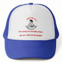 MFH2 TRUCKER HAT - 44DD Bra by MothersFromHell2 MFH2 TRUCKER HAT - 44DD Bra