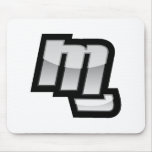 MG Fist Symbol Mouse Pads