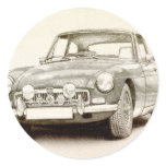 MG MGB MkII Stickers